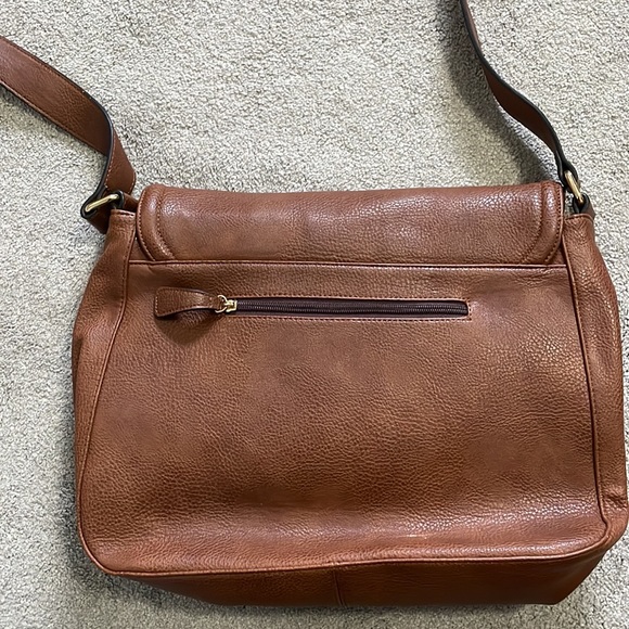 Aldo brown faux leather book bag - Picture 2 of 8